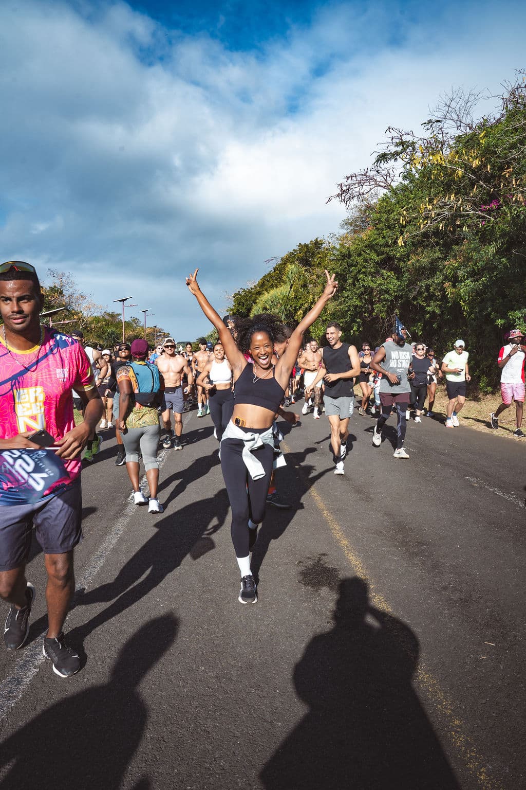 Run du Sunday Social Run à La Réunion