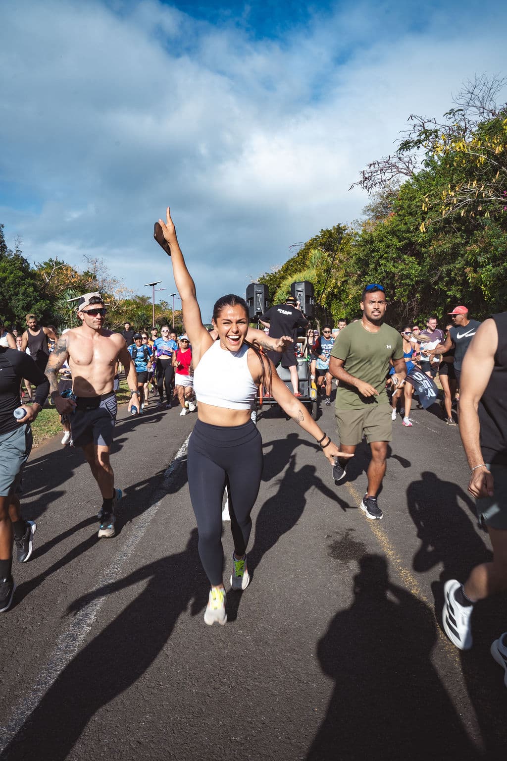 Run du Sunday Social Run à La Réunion