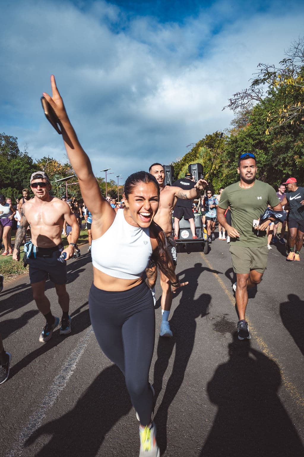 Run du Sunday Social Run à La Réunion