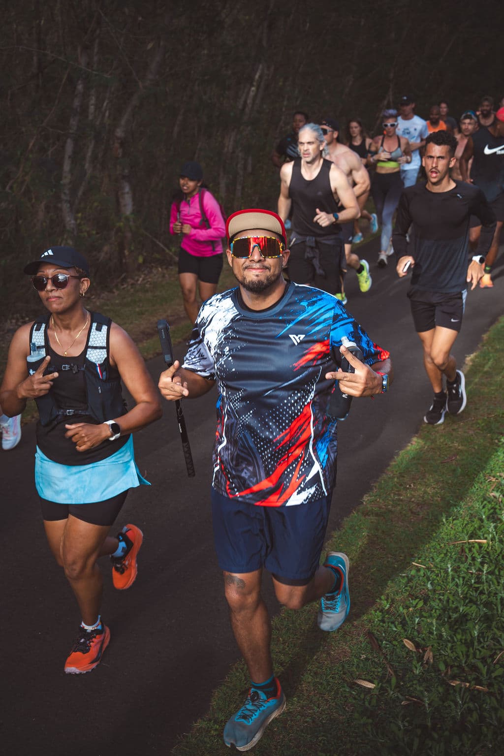 Run du Sunday Social Run à La Réunion