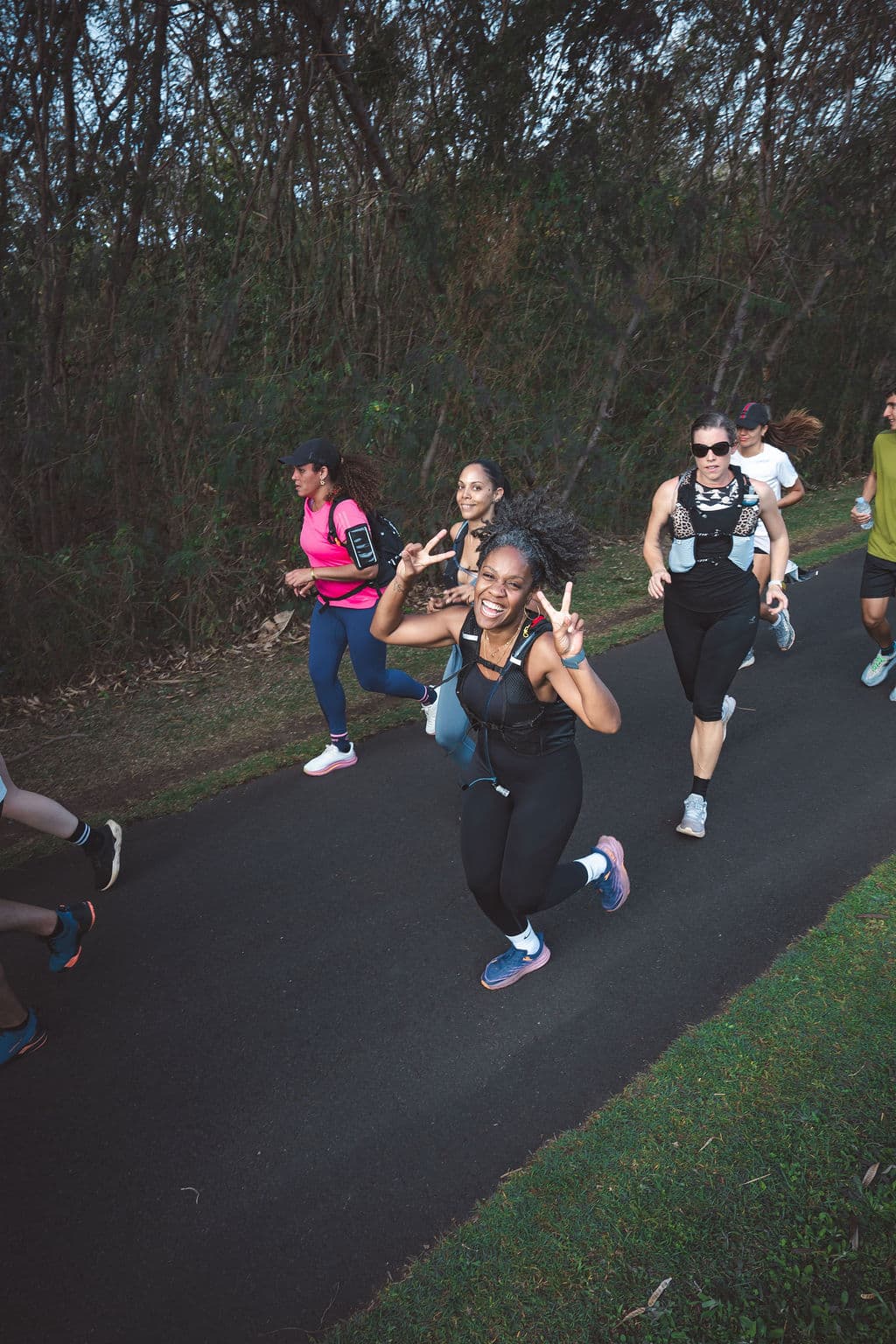 Run du Sunday Social Run à La Réunion