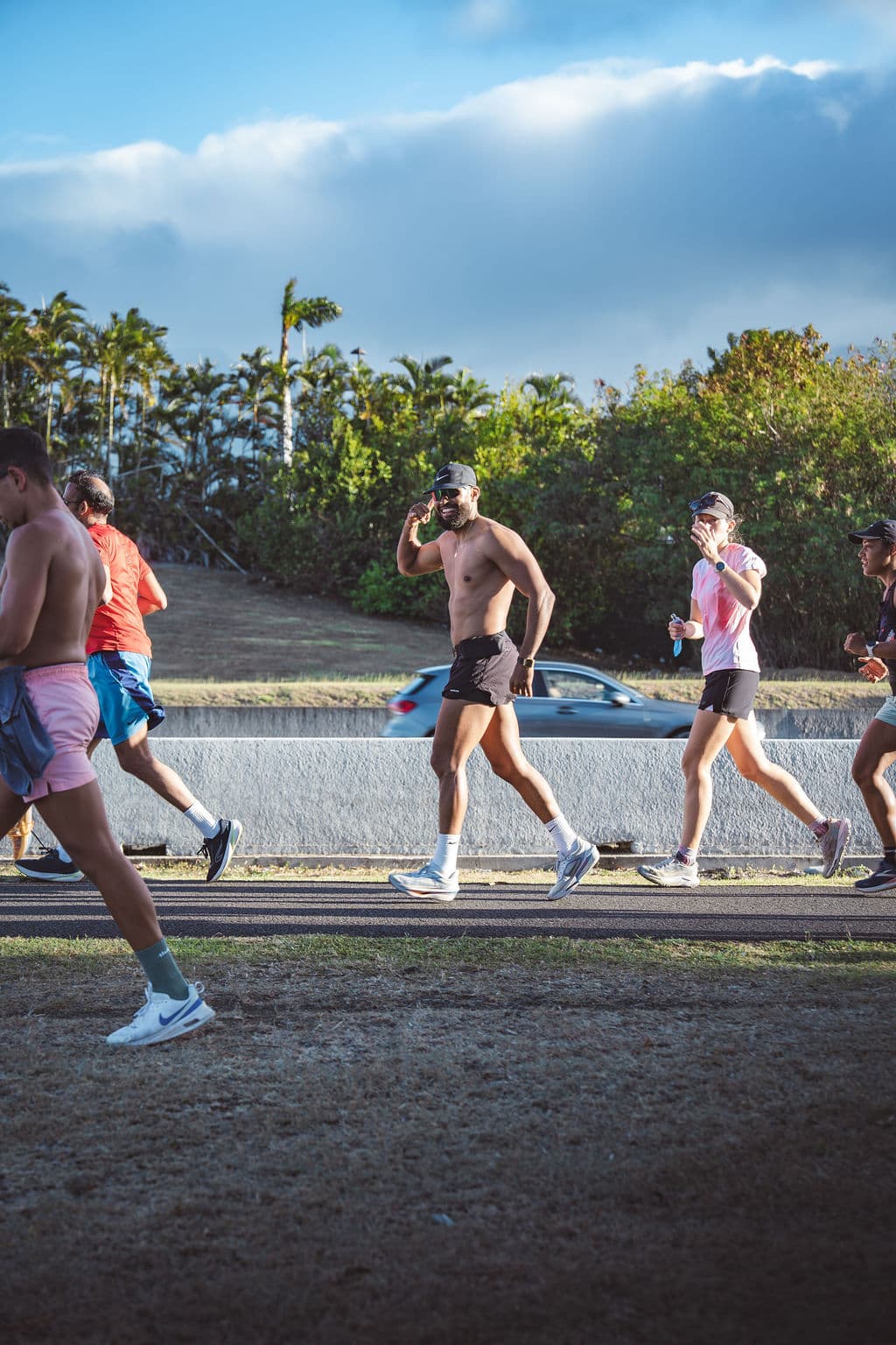 Run du Sunday Social Run à La Réunion