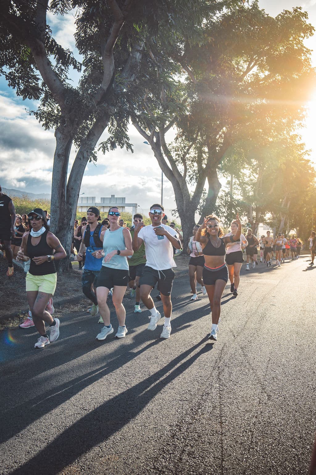 Run du Sunday Social Run à La Réunion