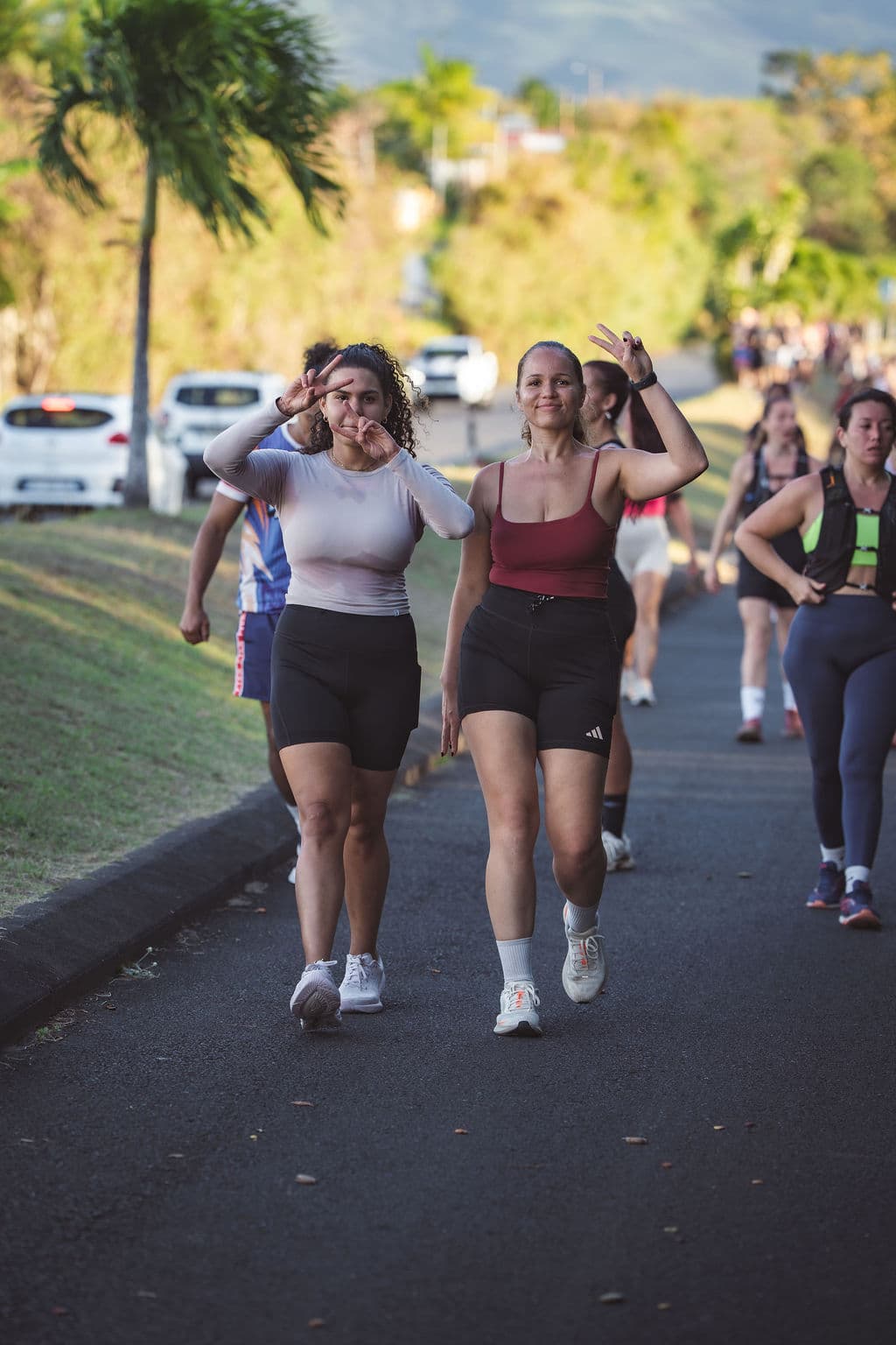 Run du Sunday Social Run à La Réunion