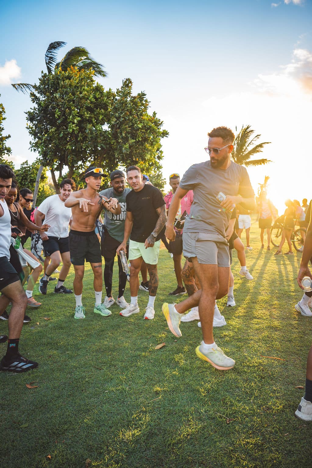Run du Sunday Social Run à La Réunion